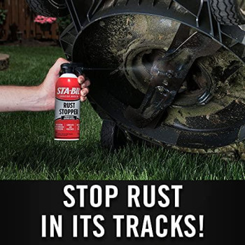 Sta-Bil Rust Stopper - Stops Existing Rust And Corrosion, Long Lasting Protection, Prevents Future Rust And Corrosion From Forming, Water-Resistant Formula, 13Oz (22003)