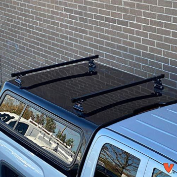 Vantech Universal Pickup Topper M1000 Ladder Rack w/ 60" Bar Steel Black