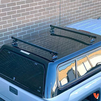 Vantech Universal Pickup Topper M1000 Ladder Rack w/ 60" Bar Steel Black