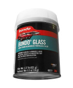 Bondo Glass, Short Strand Reinforced Fiberglass Filler, Stage 2, 1.37 Lbs. Filler With 0.5 Oz Hardener