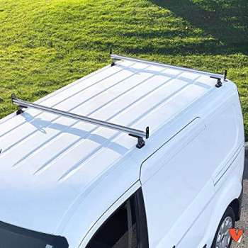 2 Bar Rack System for The Transit Connect 2014-On Silver