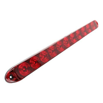 15" Red Multi-function Stop Turn Tail Marker Trailer Light LED Bar Truck Waterproof USA Made