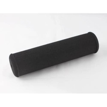 Short Professional Kawasaki Handlebar Pad for ATV and Various Bikes 7.9 Inches (Green Pad Black Text)