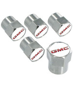 GMC Logo Chrome Valve Cap Covers