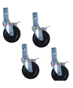 Buffalo Tools GSSI-C54P 4Pc 5In Caster Set For Gssi