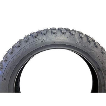 COMBO: Knobby Tire with Inner Tube 3.00-12 Front or Rear Trail Off Road Dirt Bike Motocross Pit