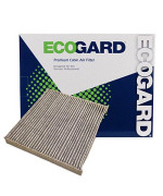 ECOGARD XC35519C Premium Cabin Air Filter with Activated Carbon Odor Eliminator Fits Honda Accord 2003-2021, Civic 2006-2015, CR-V 2007-2016, Odyssey 2005-2017, Pilot 2009-2021, Ridgeline 2006-2020