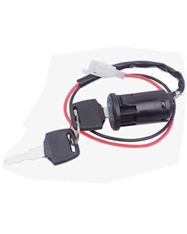 WEIYINGSI Ignition Key Switch Lock 2 Wire Electrical Scooter 2 Position