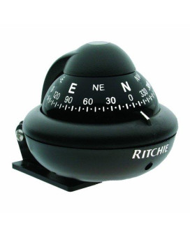 Ritchie X-10B-M RitchieSport Compass - Bracket Mount - Black