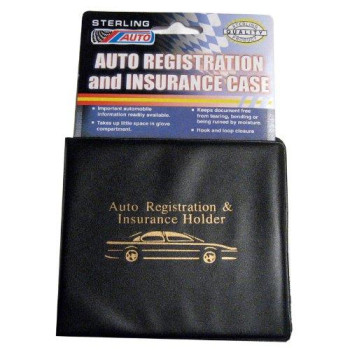 Sterling Set of 3 Auto Car Registration Insurance Holder Wallet