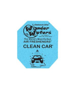 Wonder Wafers Air Fresheners 50Ct. Individually Wrapped, Clean Car Fragrance