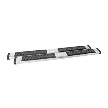 Dee Zee DZ16401 6" Oval Black-Tread Side Steps