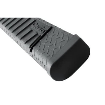 Dee Zee DZ16401 6" Oval Black-Tread Side Steps