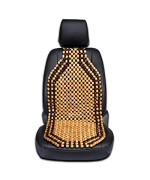 Zento Deals Wood Beaded Comfort Seat Cushion Seat Cover