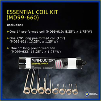 Induction Innovations MD99-660 Mini-Ductor 8-Piece Induction Essential Coil Kit, Flexible and Long-Lasting