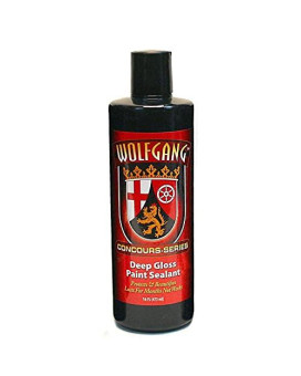 Wolfgang Concours Series WG-5500 Deep Gloss Paint Sealant, 16 fl. oz. , black
