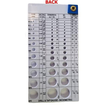 StainlessTown Screw/Drill/Tap & Rivet Combo Gauge
