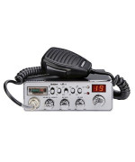 Uniden Pc68Ltx 40-Channel Cb Radio With Pa/Cb Switch, Rf Gain Control, Mic Gain Control, Analog S/Rf Meter, Instant Channel 9, Automatic Noise Limiter, And Hi-Cut Switch,Silver