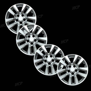 Overdrive Brands Silver 16" Bolt on Hub Cap Wheel Covers for Nissan Altima - Set of 4
