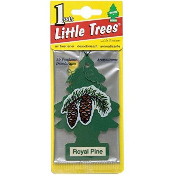 Little Trees Car Air Freshener, Royal Pine 1 ea (Pack of 2)