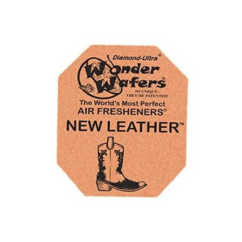 Wonder Wafers 25 CT Individually Wrapped New Leather Air Fresheners