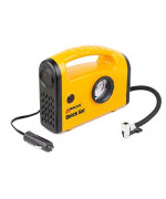 Wagan Tech 7301 Quick Set Inflator Compressor with Auto Shutoff, yellow