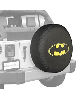 32" Batman Spare Tire Cover for Jeep Wrangler - Classic Logo - Made in The USA