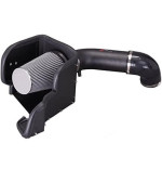 Black Cold Air Filter Intake Systems with Heat Shield 2009-2018 Compatible With Ram 1500 5.7L V8