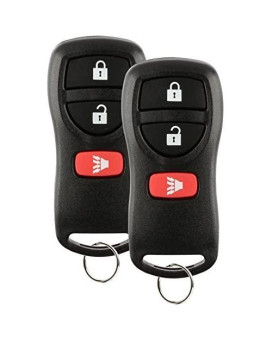 Discount Keyless Key Fob Keyless Entry Car Remote For Nissan Infiniti KBRASTU15, CWTWB1U733 (2 Pack)