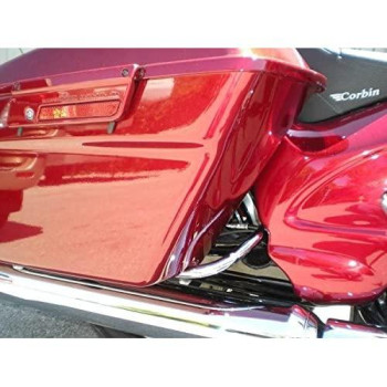 Chrome Saddlebag Support Bracket Short for 1993-2013 Harley Davidson Touring Model