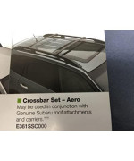 Subaru 2009-2013 Forester OEM Aero Cross Bars Roof Rack E361SSC300 Genuine New