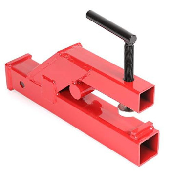 ECOTRIC Clamp On Trailer Hitch 2" Ball Mount Receiver Adapter