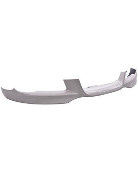 Pre-Painted Front Bumper Lip Compatible With 2007-2010 Bmw E92 3 Series, M-Tech Style Painted Alpine White Iii #300 Pp Air Dam Chin Protector Front Bumper Lip By Ikon Motorsports