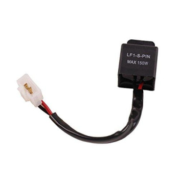 2-Pin Electronic Led Flasher Relay Fix Motorcycle Turn Signal Bulbs Hyper Flash