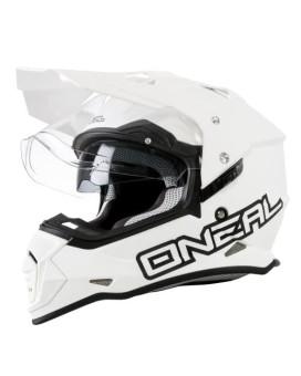 ONeal 0817-513 Unisex-Adult Full-face Style Sierra II Helmet Flat White M (57/58cm) (med)
