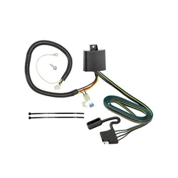 Tekonsha T-One T-Connector Harness, 4-Way Flat, Compatible with Select Honda CR-V