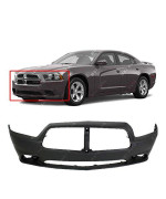 MBI AUTO - Primered, Front Bumper Cover Fascia for 2011 2012 2013 2014 Dodge Charger 11-14, CH1000992