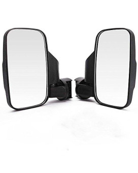 OKSTNO Set of 2 UTV Rear View / Side Mirror Break Away Offroad Mirrors for 1.75 - 2 Inch Mount Polaris RZR 900S XP 1000 Can Am Maverick X3 Gator Mirrors