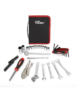 Hyper Tough Ht 51-Piece Auto And Motorcycle Tool Kit