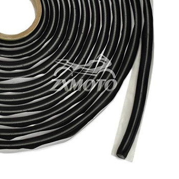 ZXMOTO 13Ft Headlight Sealant Retrofit Refit Butyl Rope Rubber Glue Reseal for Car Headlamps Window Door Windshield (1 Piece)