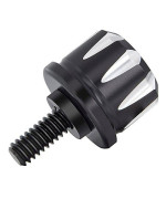 Amazicha Black Seat Bolt Screw Stainless Steel Compatible for Harley Davidson Seat with 1/4"-20 Thread