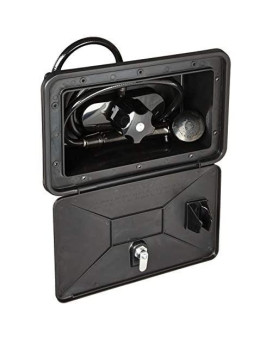 Empire Brass SHWRBOX-1-BLK RV Single Lever Exterior Shower Box Kit - Black