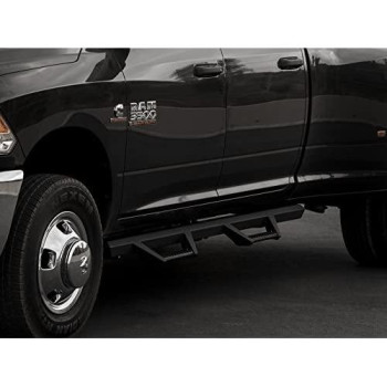 Armordillo USA 7169326 AR Drop Steps Fits 2015-2019 Chevy Colorado Crew Cab - Matte Black