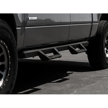 Armordillo USA 7169326 AR Drop Steps Fits 2015-2019 Chevy Colorado Crew Cab - Matte Black