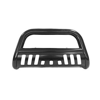 Bull Bar Compatible With 2008-2010 Ford F250 F350 F450 Super Duty, Black Front Bumper Grille Guard by IKON MOTORSPORTS, 2009