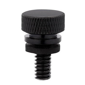 Amazicha Black Stainless Steel Seat Bolt Screw for Harley Davidson 1996-2021