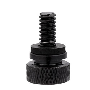 Amazicha Black Stainless Steel Seat Bolt Screw for Harley Davidson 1996-2021