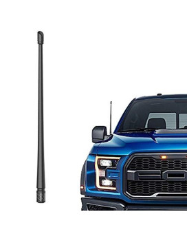 Rydonair Antenna Compatible with Ford F150 2009-2022 | 13 inches Flexible Rubber Antenna Replacement | Designed for Optimized FM/AM Reception