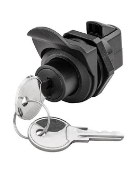 Whitecap Industries S-0232C Black Glove Box Latch (locking)