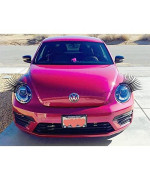Carlashes For Beetle (2012-Present) - Vw Car Headlight Eyelashes Black